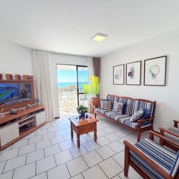 Apto 2 Dorm; Frente para Avenida com VISTA MAR!