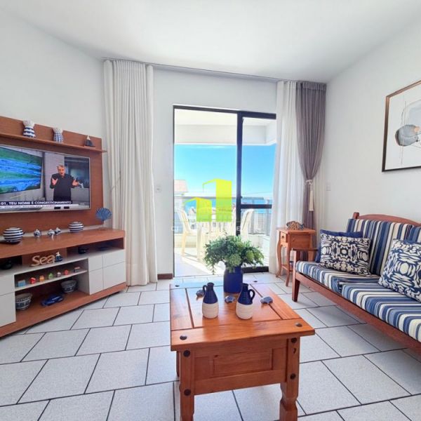 Apto 2 Dorm; Frente para Avenida com VISTA MAR!