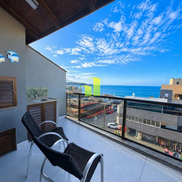 COBERTURA 1 DORMIT�RIO COM VISTA MAR - CENTRO!