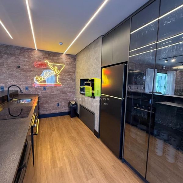 Luxuoso Loft com �rea de Lazer Completa 