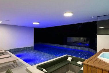 Luxuoso Loft com �rea de Lazer Completa 