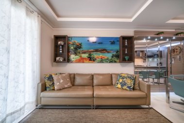 Apto com Vista para o Mar � 50 mts - 3 Dormit�rios